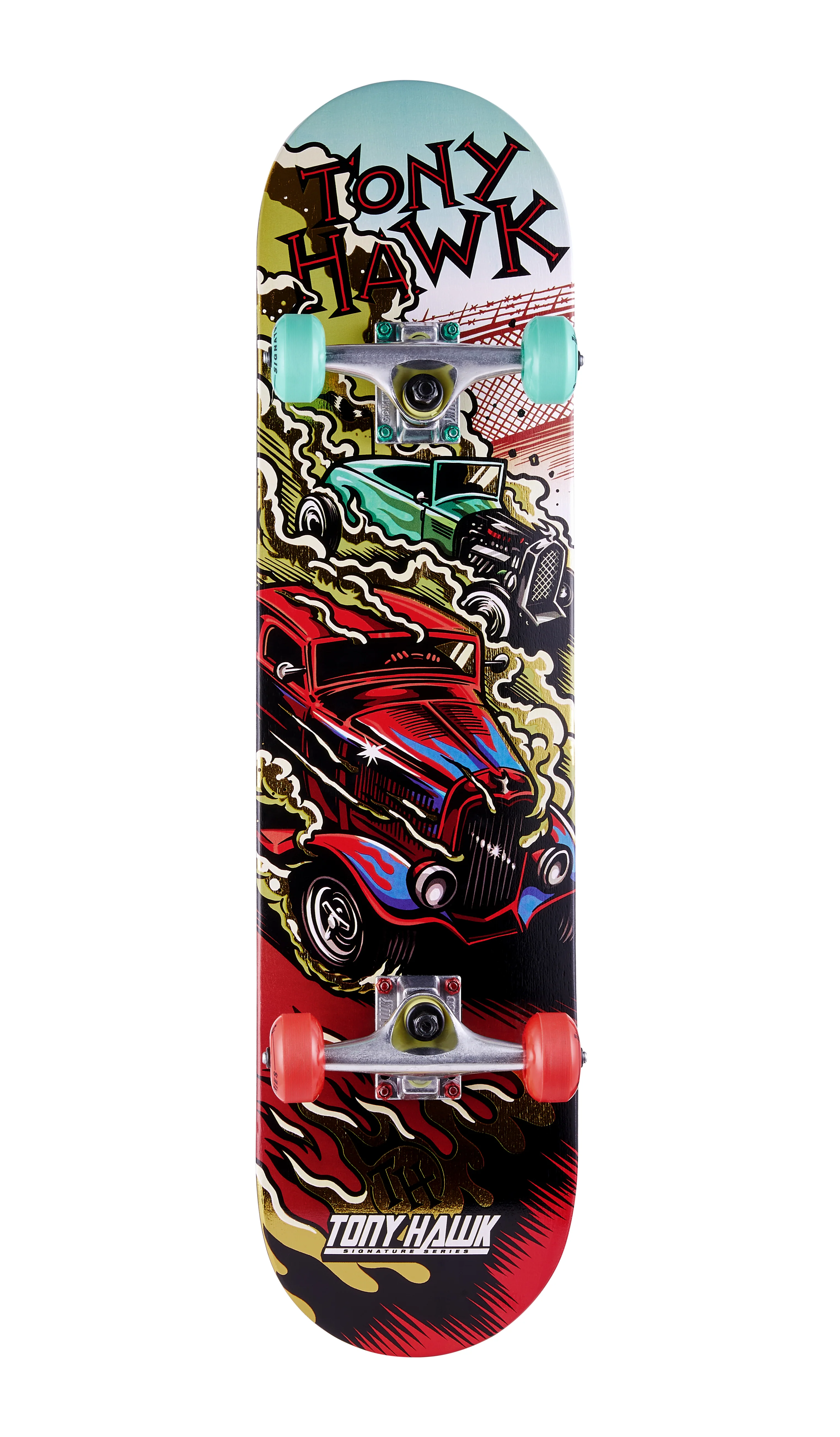 31" Tony Hawk Metallic Popsicle Board Cars