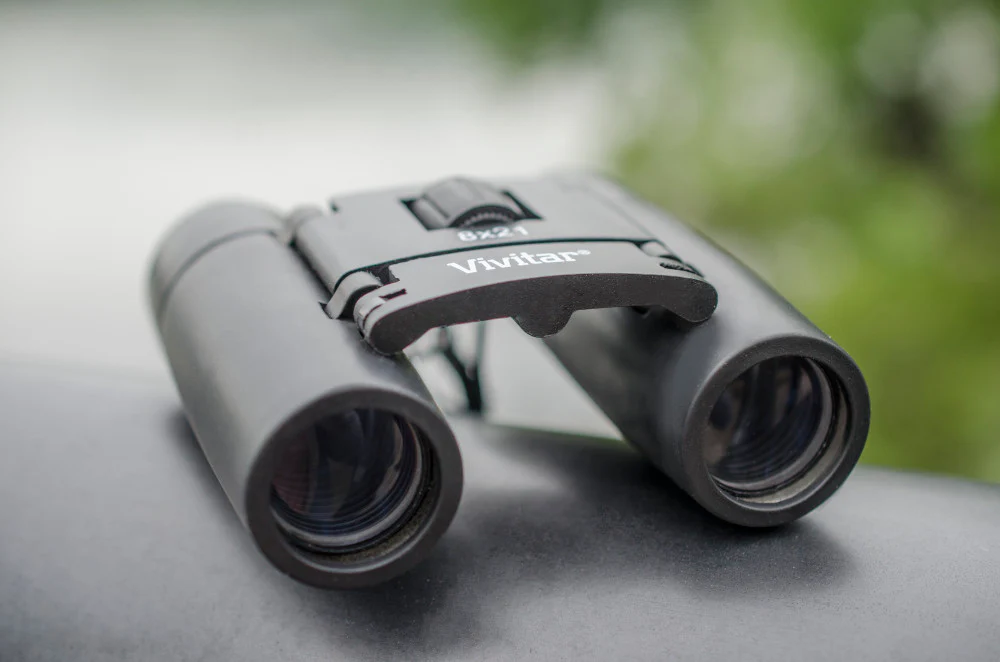 8x21 Compact Rubberized Binoculars with UV Lenses - Image 7