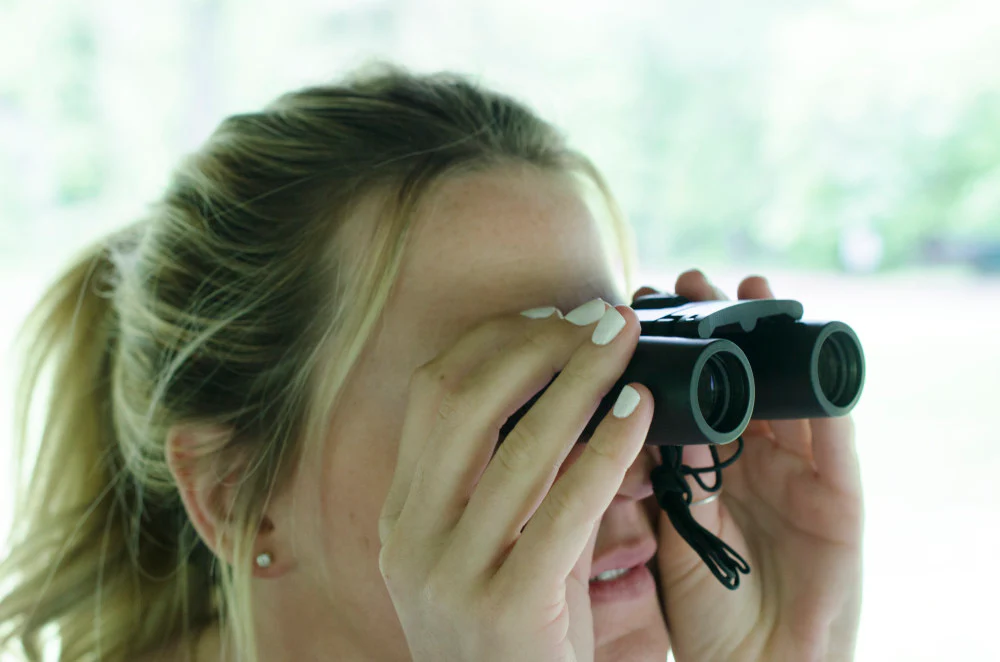 8x21 Compact Rubberized Binoculars with UV Lenses - Image 9