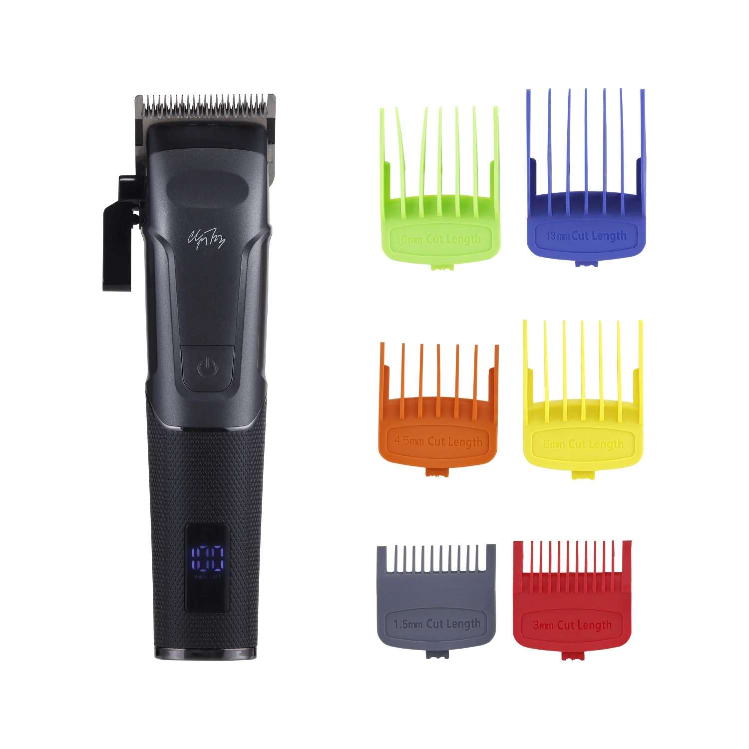 Brookstone Christian McCaffrey Special Edition Cordless Rechargeable  Men's Electric Clipper - Image 3