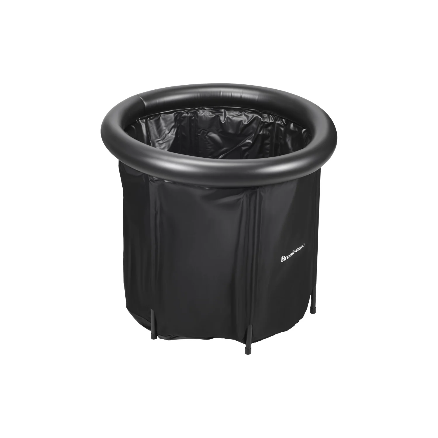 Brookstone Portable Ice Bath Cold Plunge Therapy Tub with Cover - Image 3