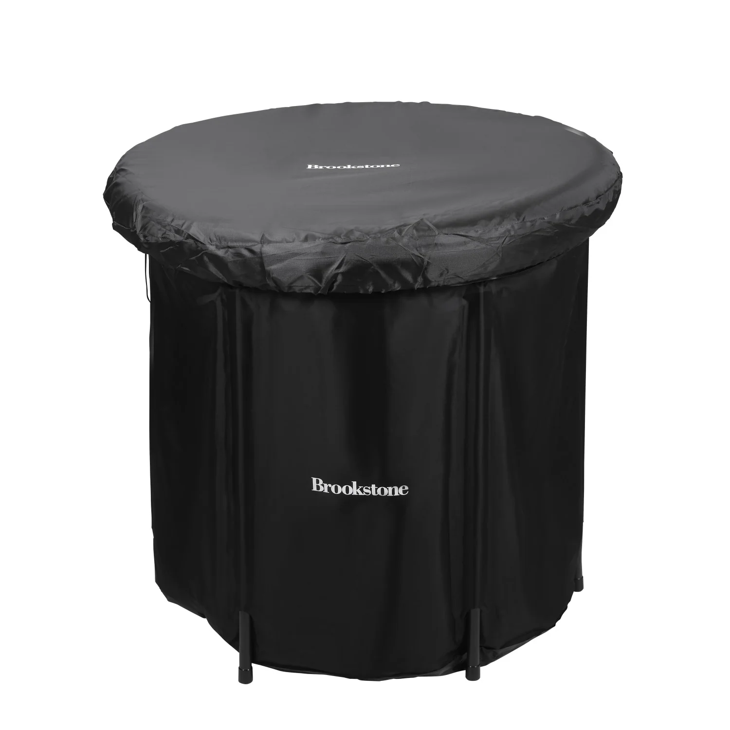 Brookstone Portable Ice Bath Cold Plunge Therapy Tub with Cover - Image 5