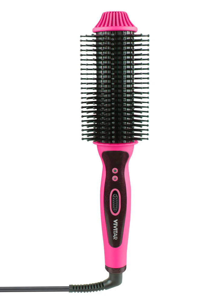 Flat Iron & Heated Hair Brush Combo Kit - Image 6