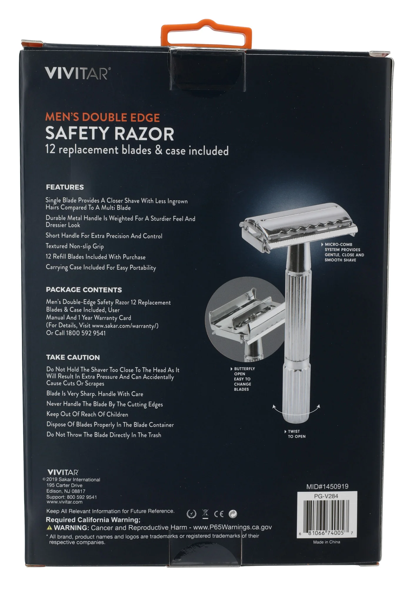 Men's Doube Edge Safety Razor - Image 3