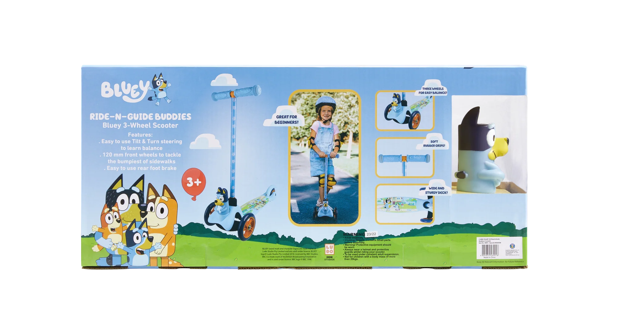 Bluey 3D Scooter - Image 3