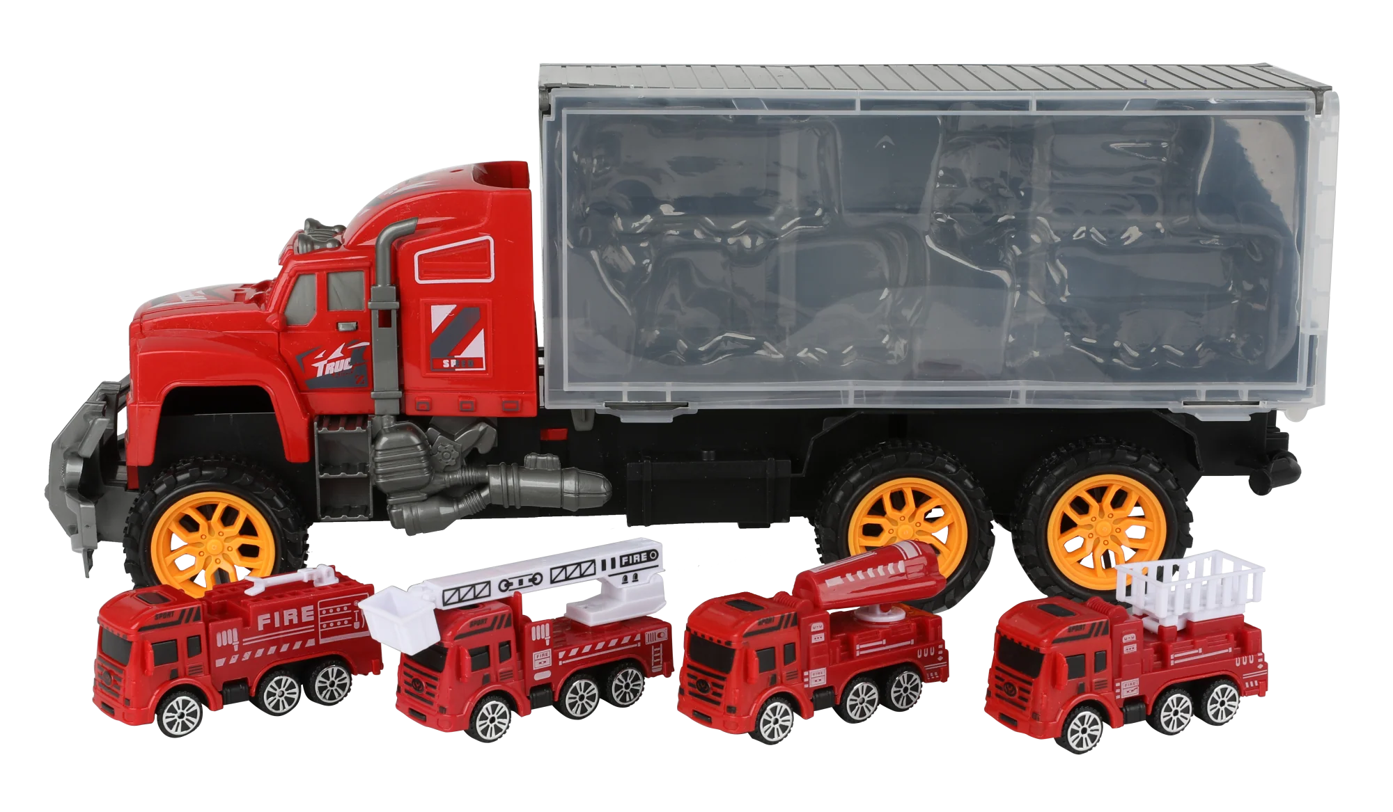 F/P TRUCK+4PCS CONSTRUCTION CAR+5PCS ACCESSORIES - Image 2