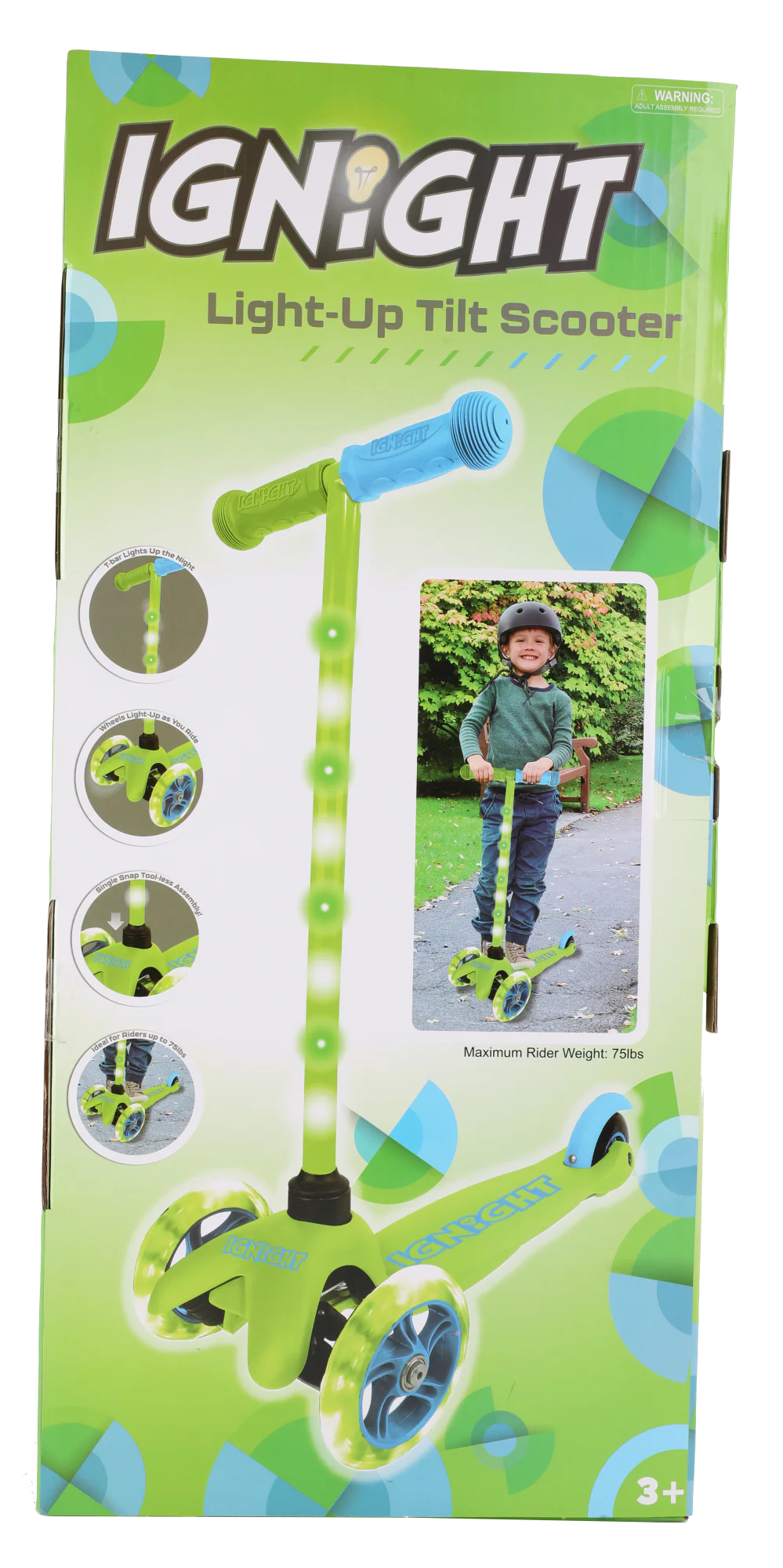 Ignight 3 Wheel Lightup Scooter (copy) - Image 4