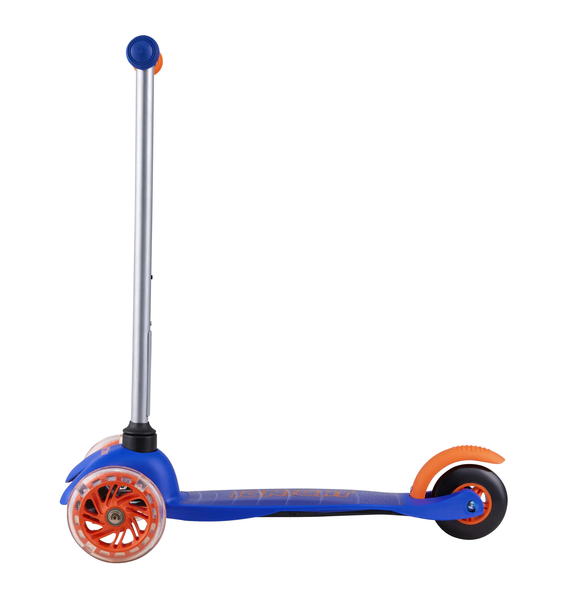 Ignight 3 Wheel Scooter Blue and Orange - Image 6