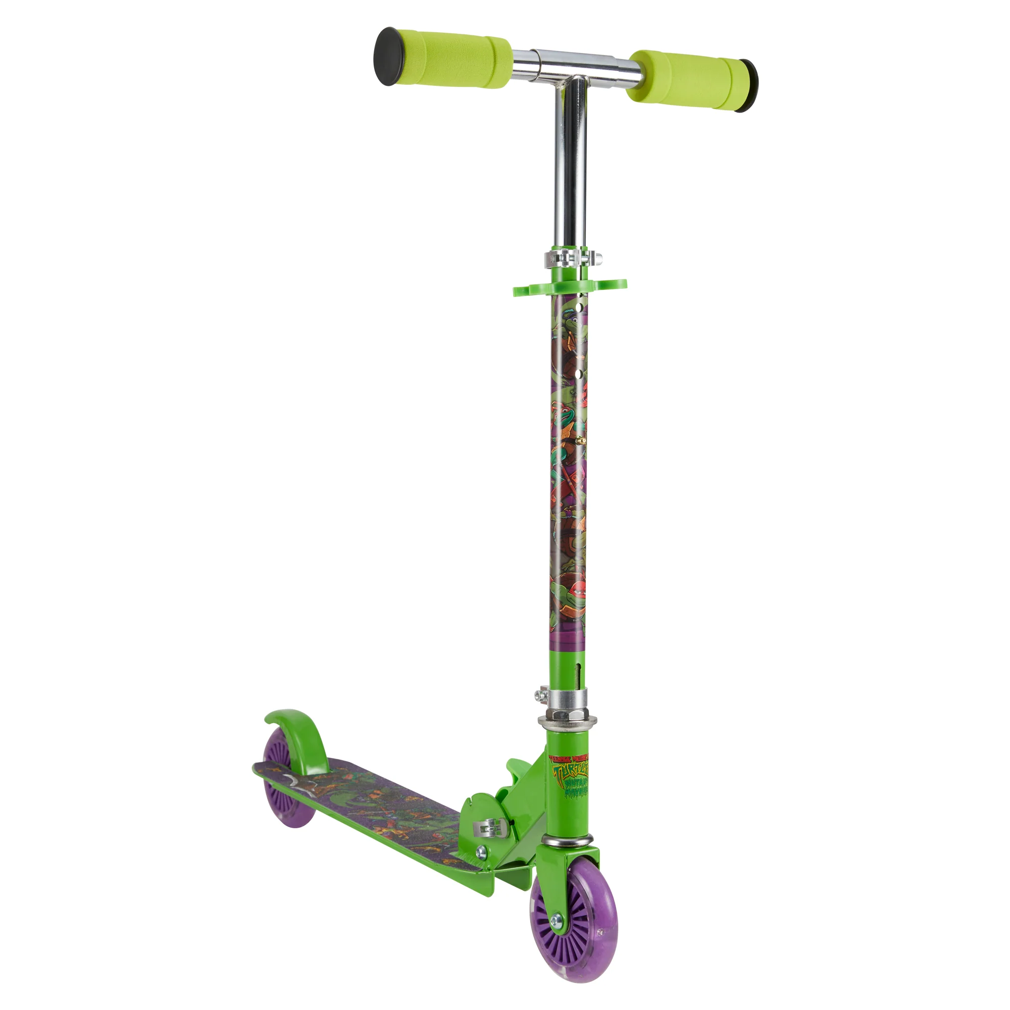 Licensed 2 Wheel Scooter - TMNT with LUW