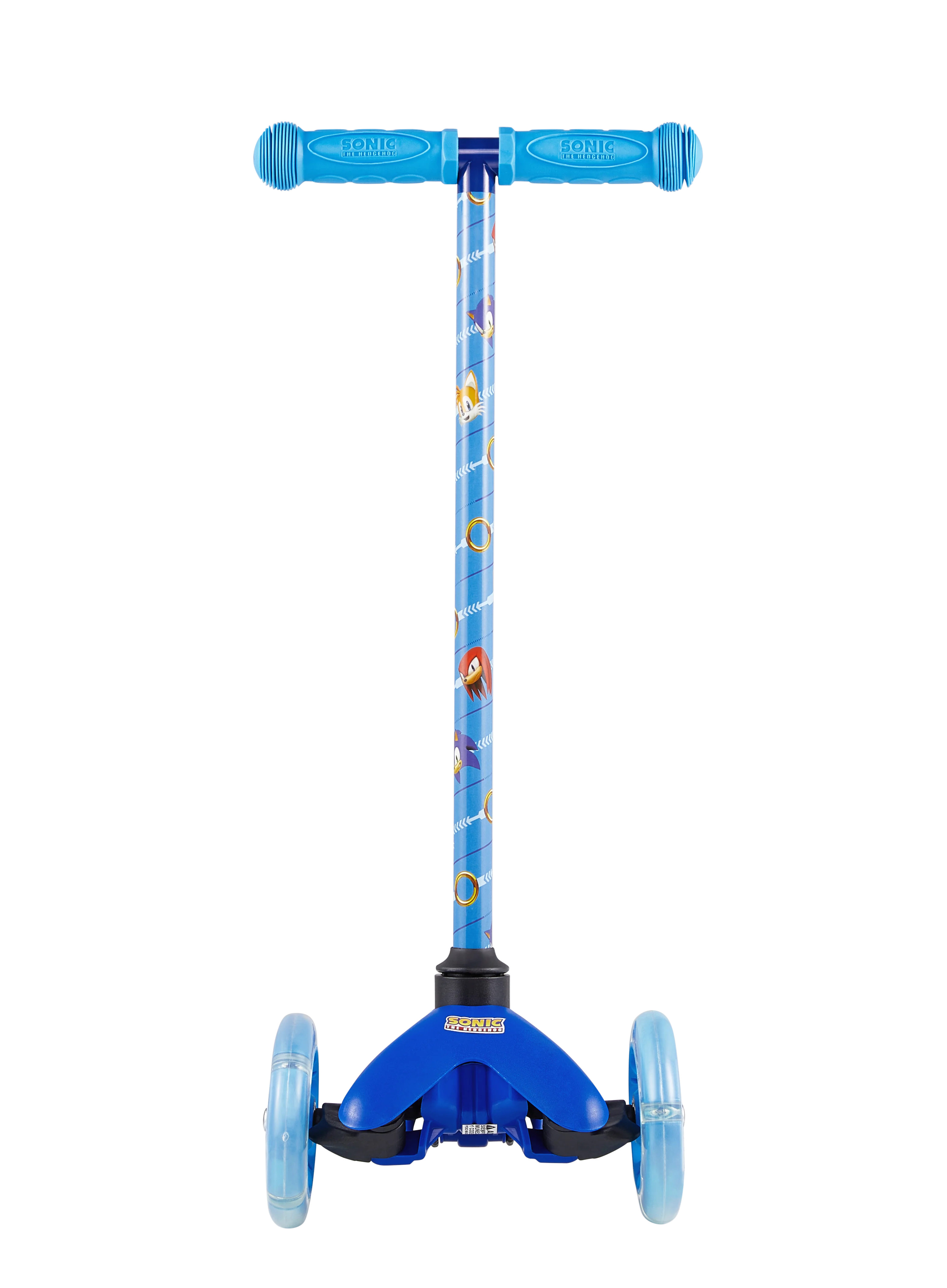 Licensed Tilt/Turn Scooter Light Up Wheels - Sonic// Pattern - Image 3