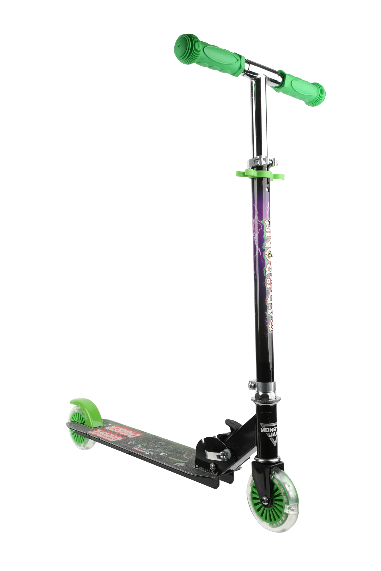 Monster Jam Light Up Wheel Scooter - Image 3