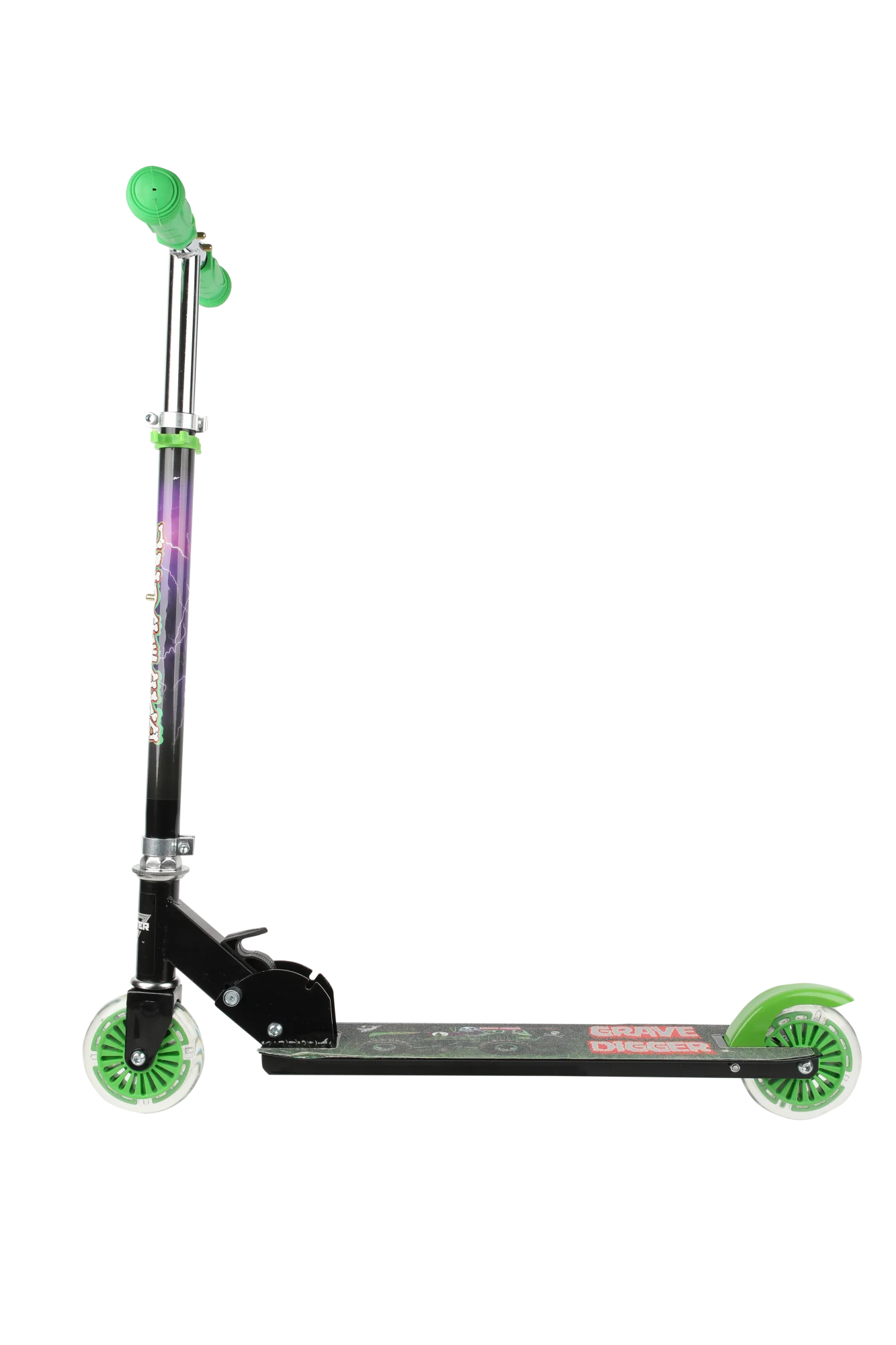 Monster Jam Light Up Wheel Scooter - Image 4