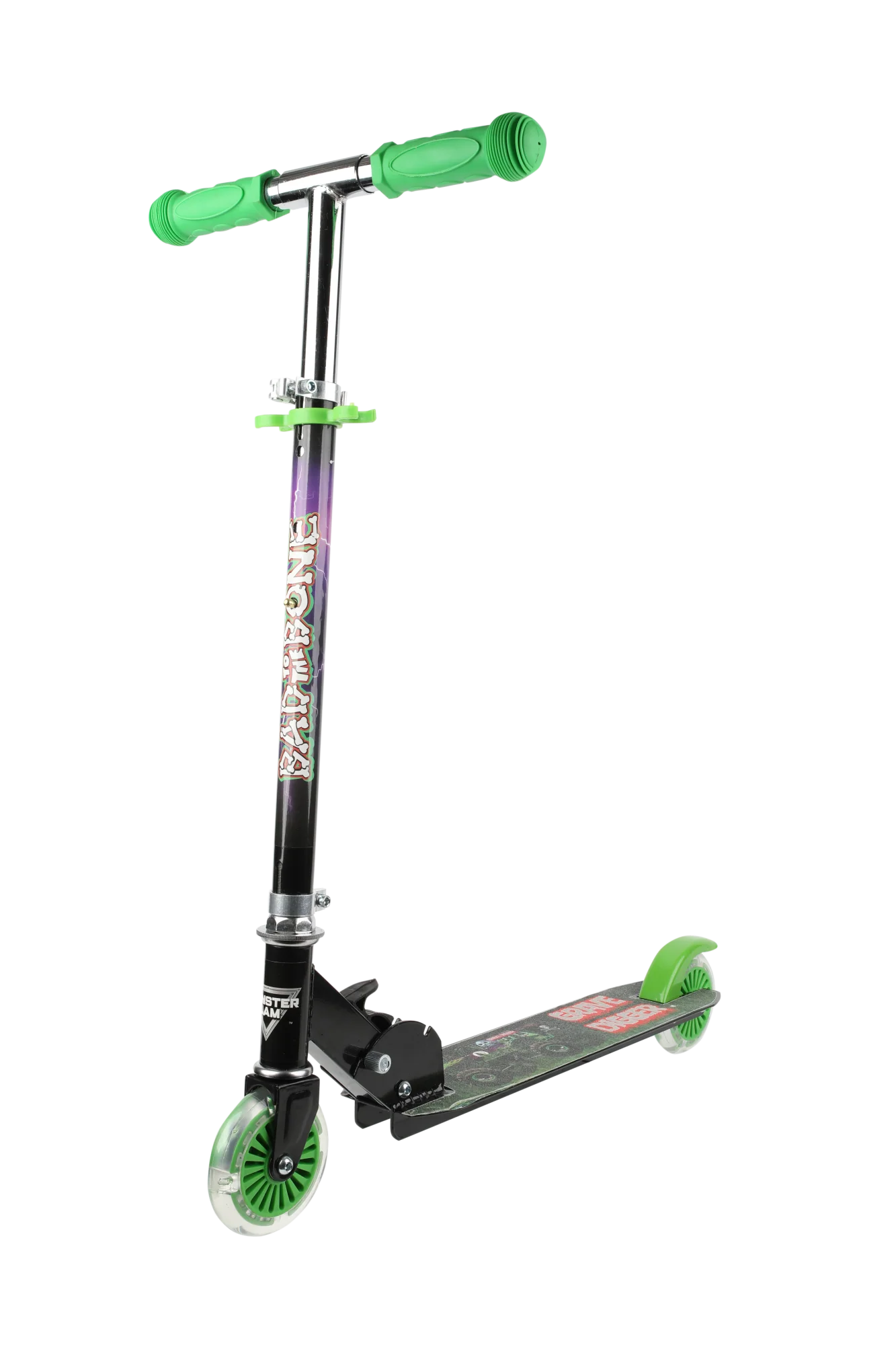 Monster Jam Light Up Wheel Scooter - Image 6