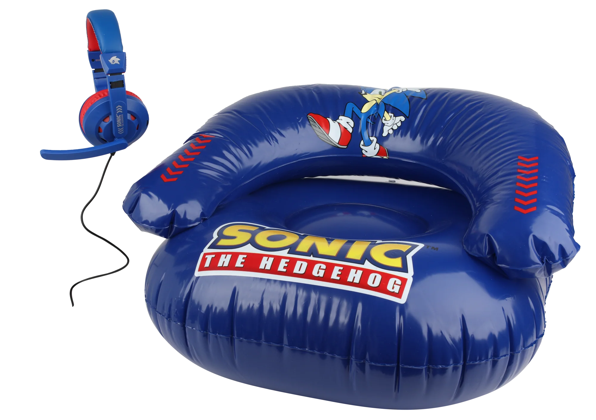 Sonic Blow Up Chair & Headset - Image 3