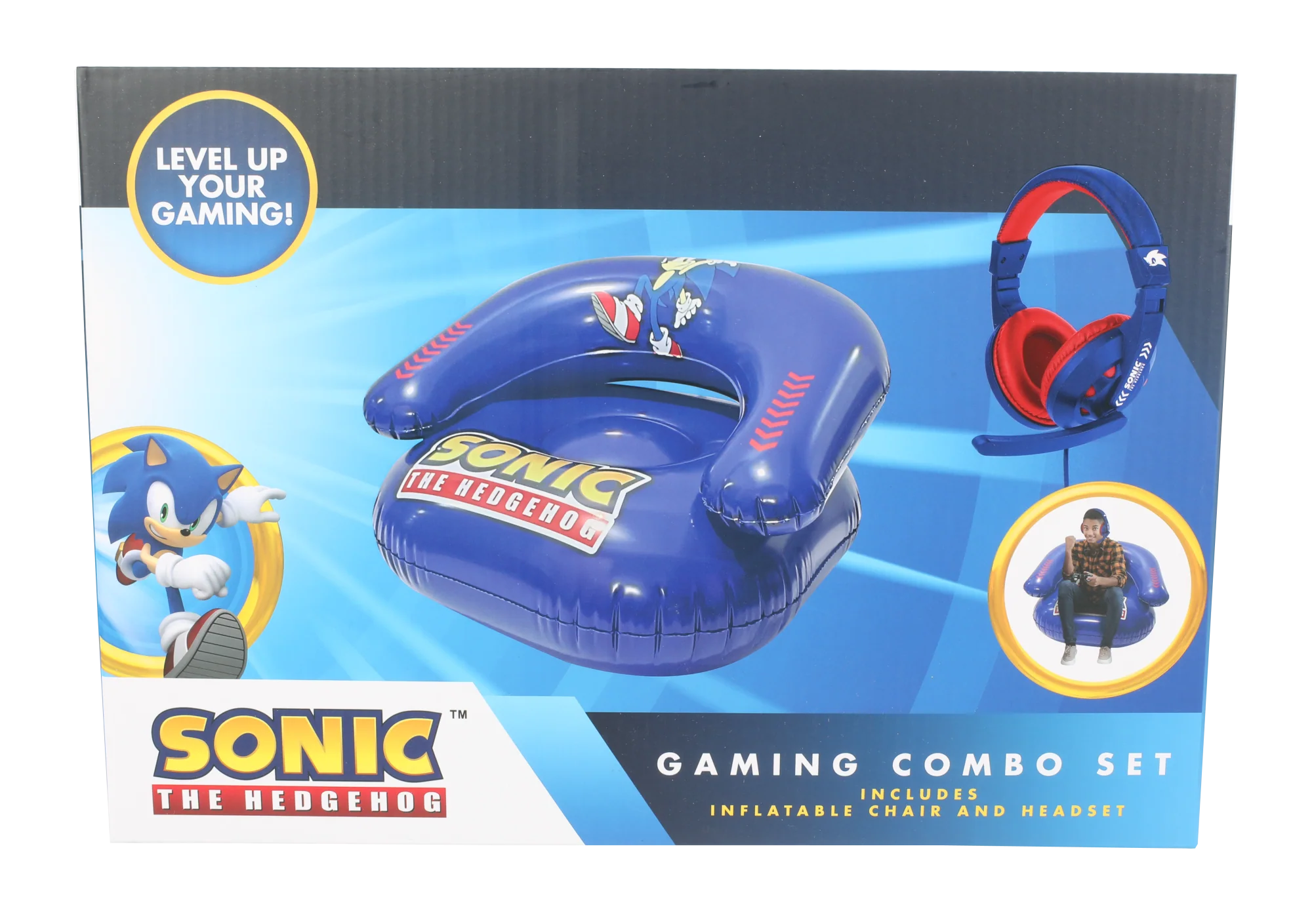 Sonic Blow Up Chair & Headset - Image 4
