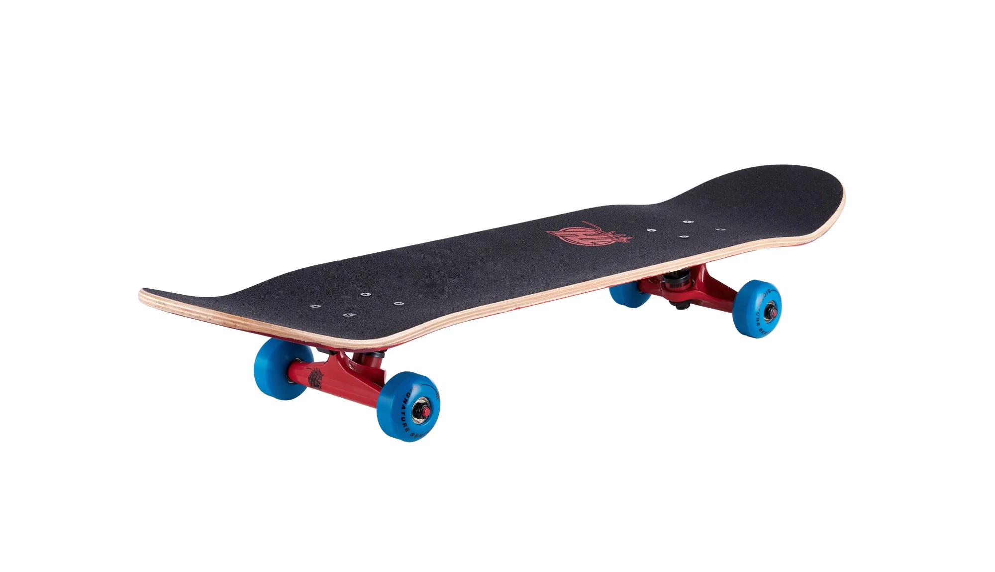 TH 31" Pro Board Bundle Red Cross Hawk Board & Black Metallic Helmet - Image 4