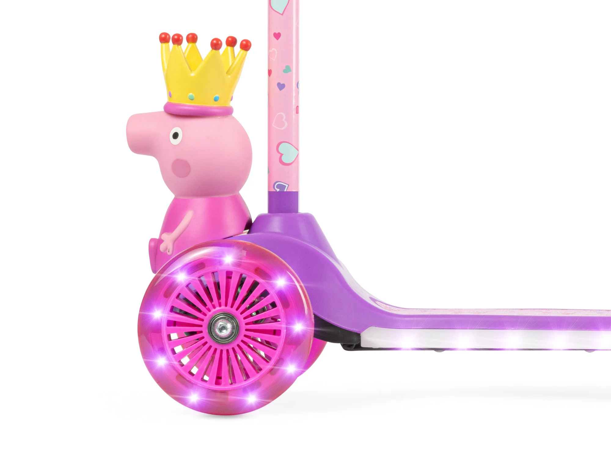 Peppa Pig 3D Scooter  with Light Up Deck and Wheels - Image 3