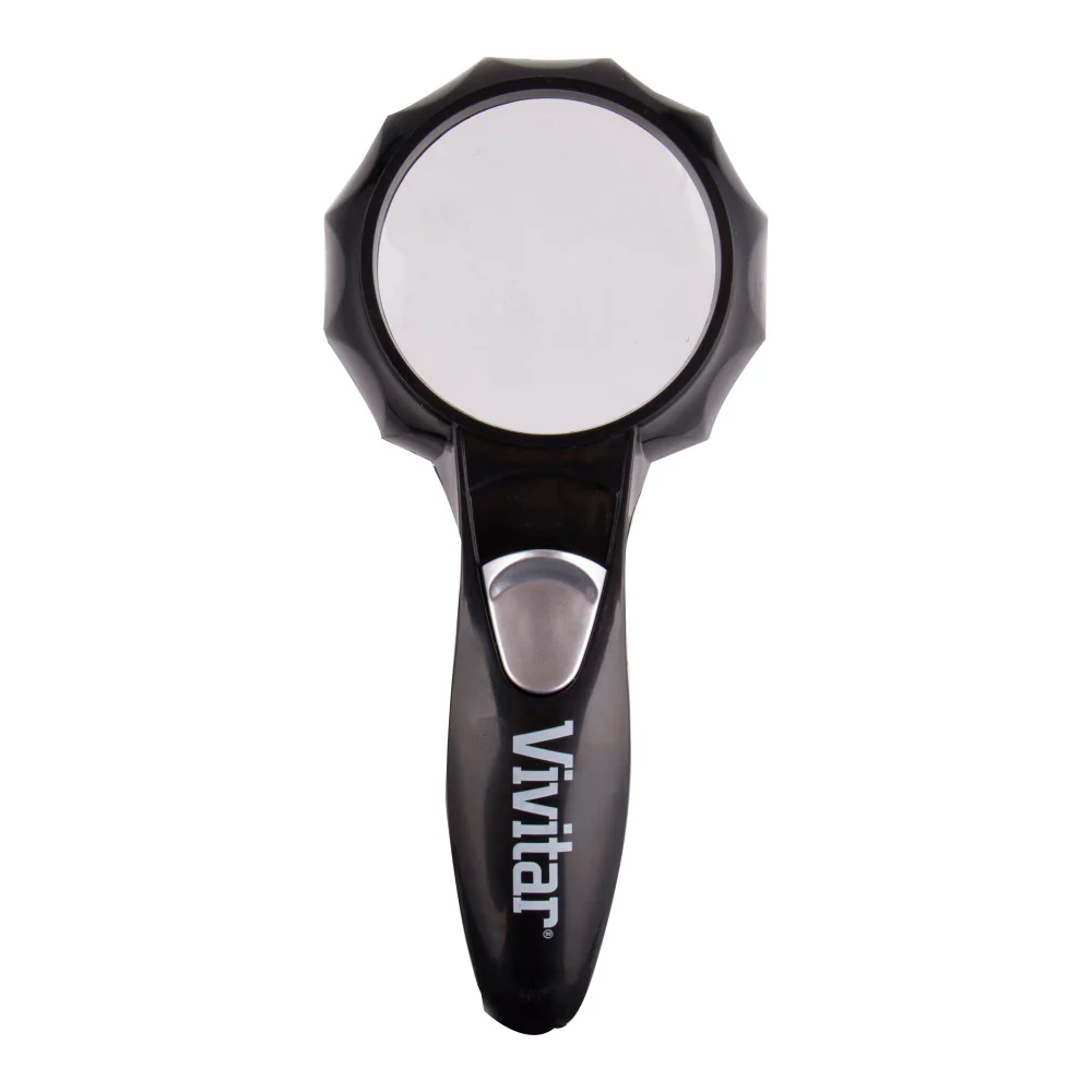 Set of 2 Lighted 6-LED Handheld Magnifiers - Image 3
