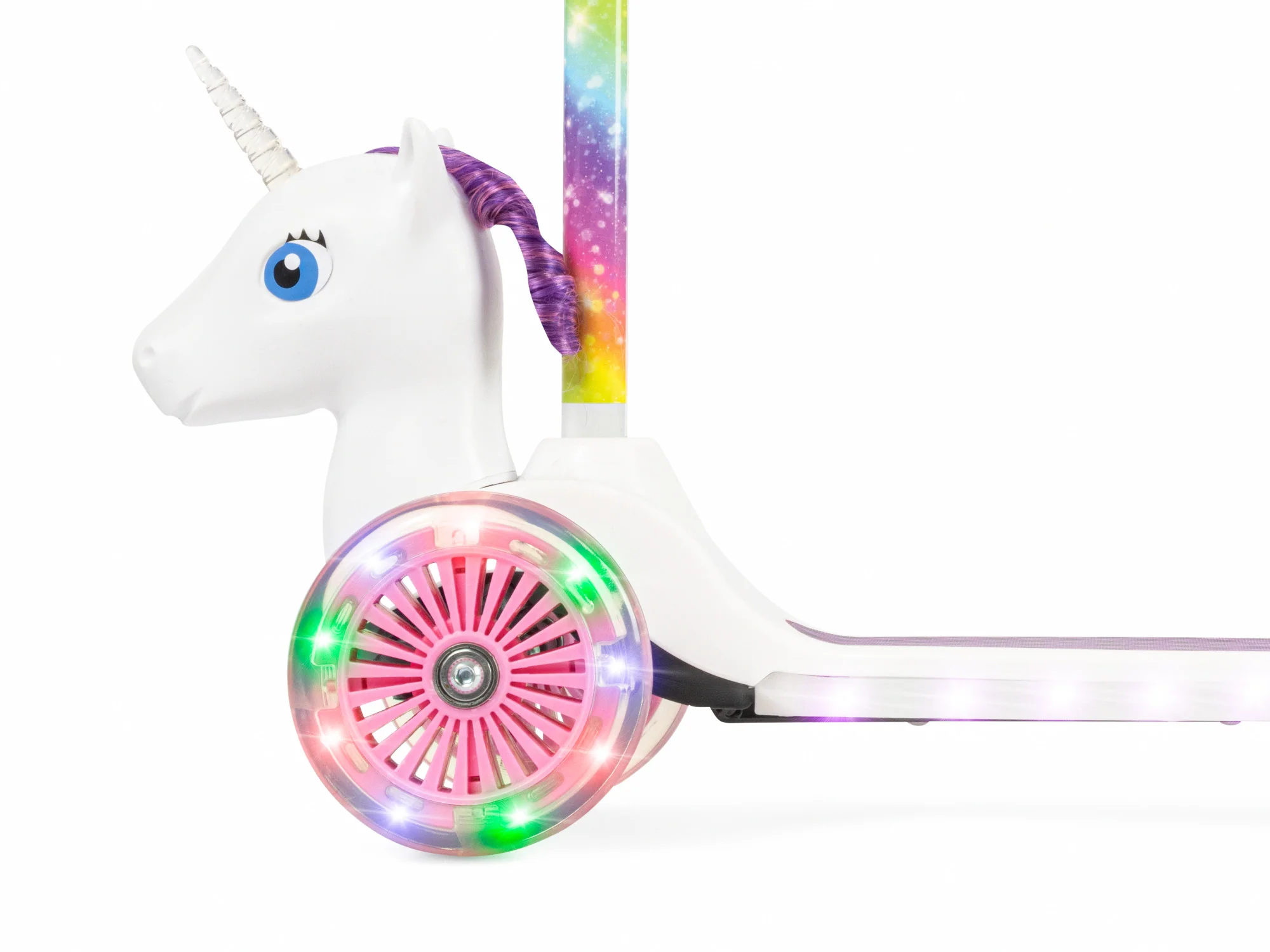 Unicorn 3D Scooter  with Light Up Deck and Wheels - Image 3