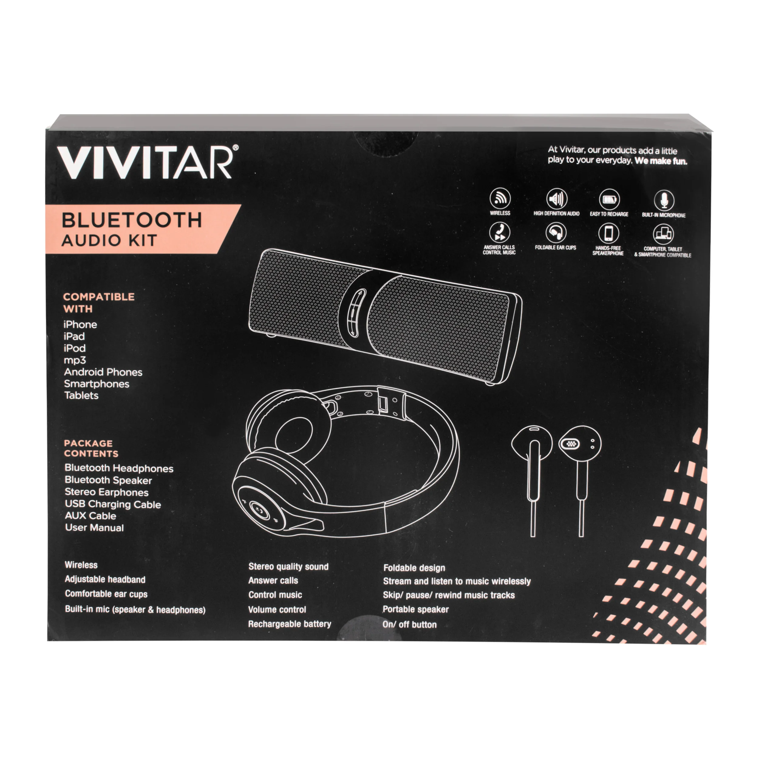 Bluetooth 3 in 1 Metallic Audio Kit - Image 26