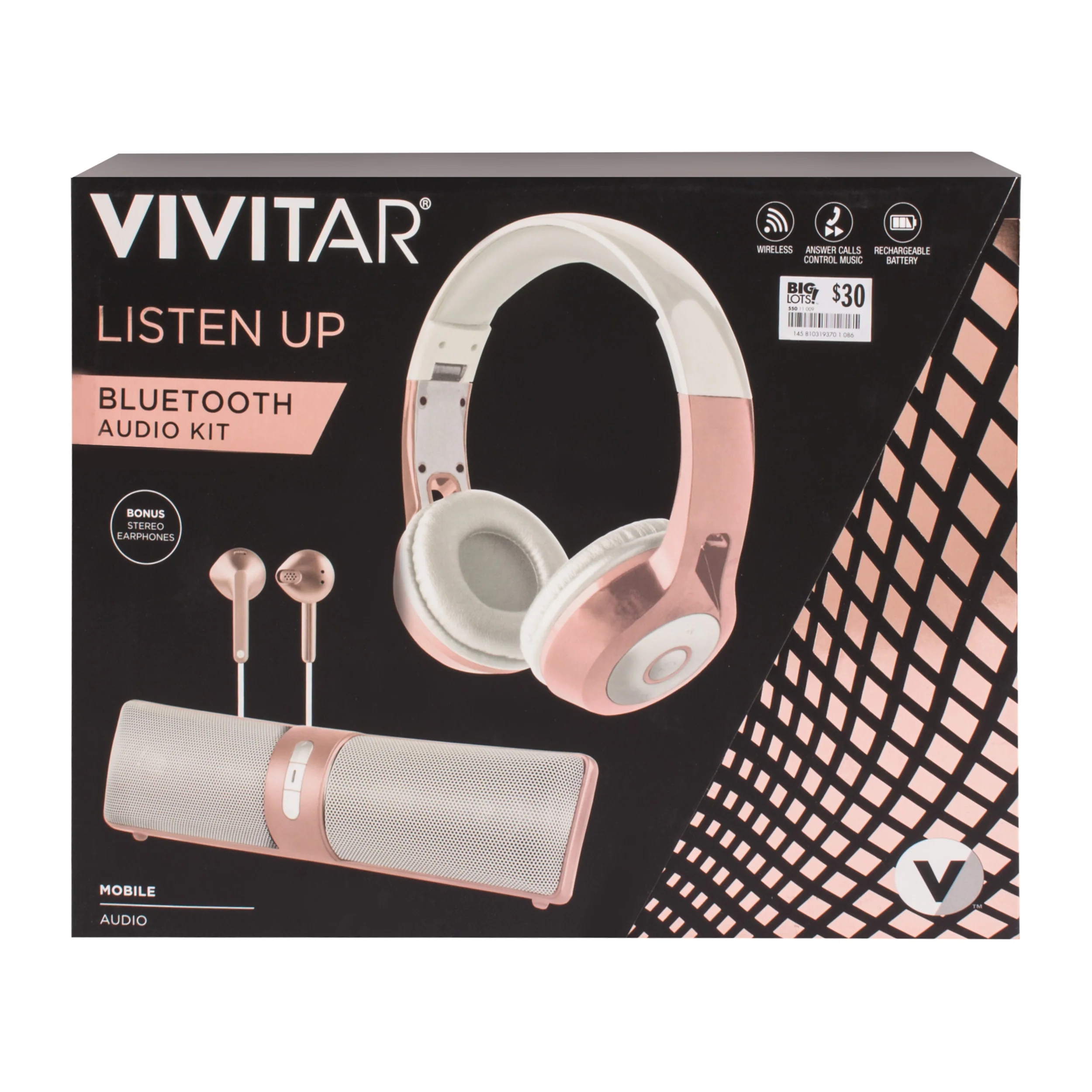 Bluetooth 3 in 1 Metallic Audio Kit - Image 27