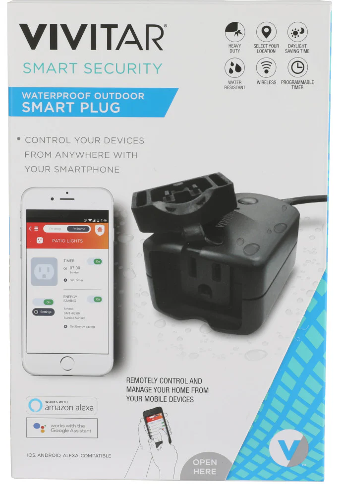 Vivitar Waterproof Outdoor Smart Plug - Image 3