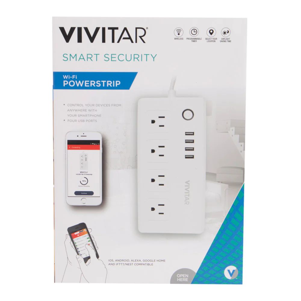 Vivitar Wi-Fi Power Strip - Image 3