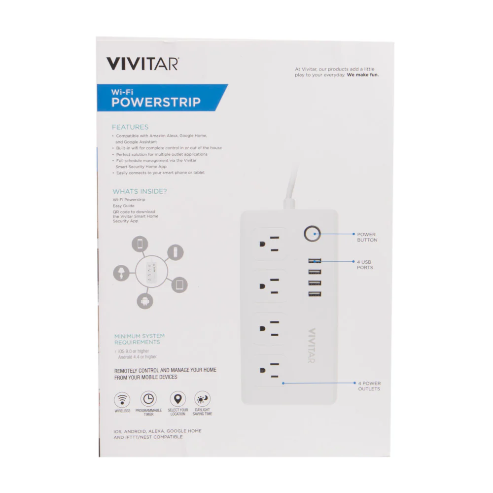 Vivitar Wi-Fi Power Strip - Image 4